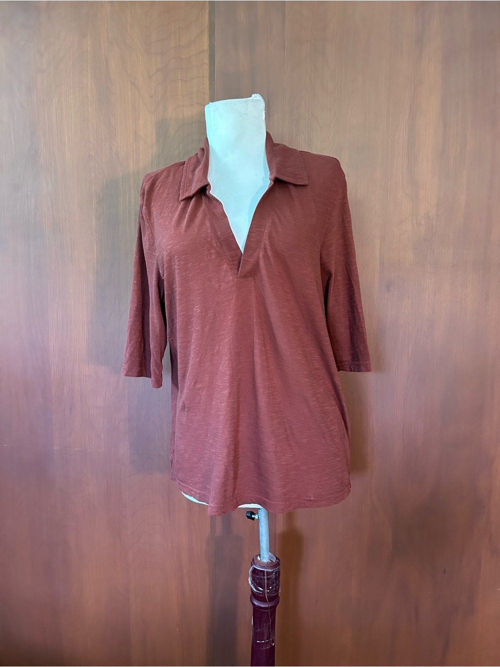 Pact women's polo style shirt